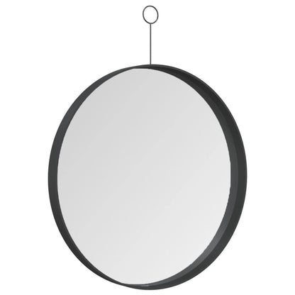 Riippuva peili koukulla 40 cm musta  Tyylitukku.fi
