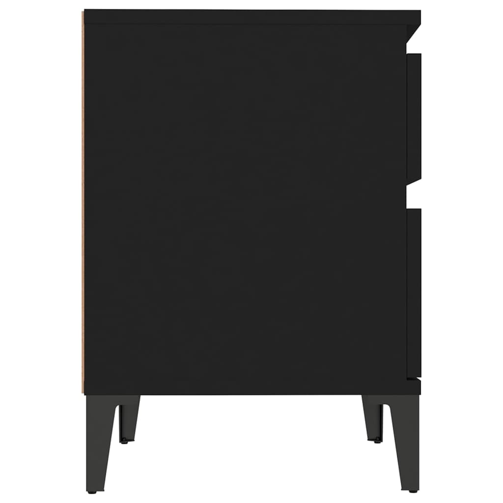 Yöpöytä musta 40x35x50 cm  Tyylitukku.fi